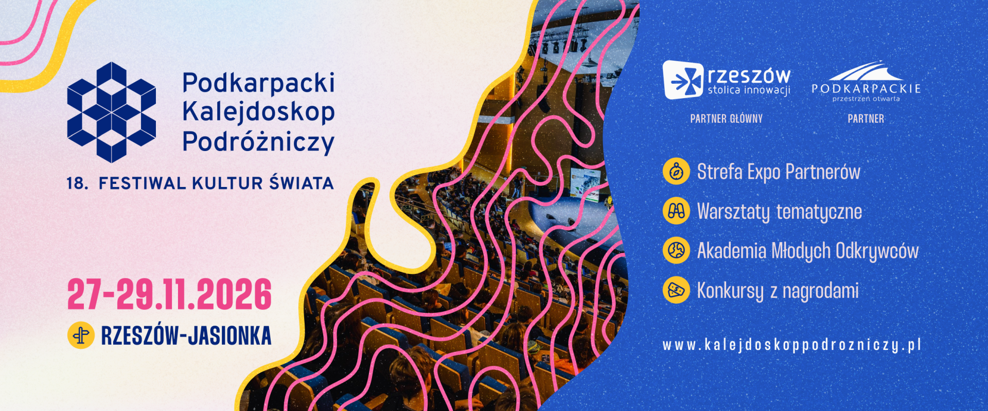 aktualność: Już wkrótce 18. Podkarpacki Kalejdoskop Podróżniczy – Festiwal Kultur Świata