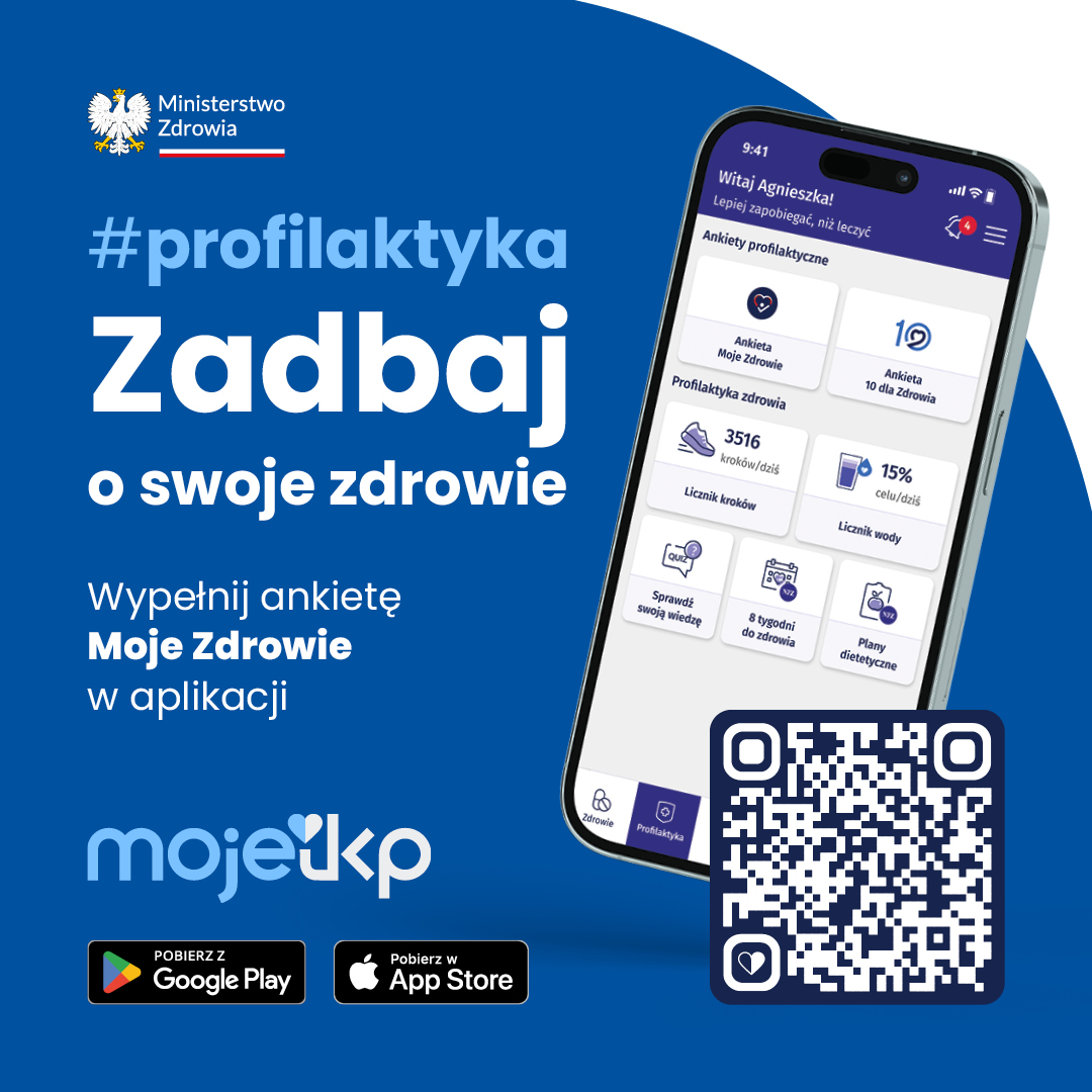 aktualność: Zadbaj o swoje zdrowie - bezpłatna aplikacja Ministerstwa Zdrowia do pobrania na telefon